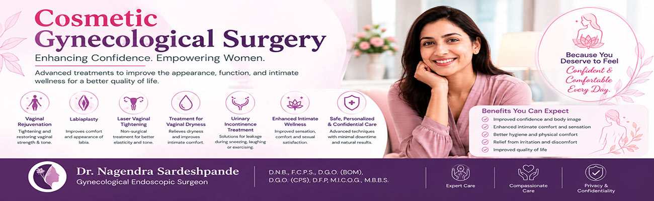 Cosmetic gynecology treatment
